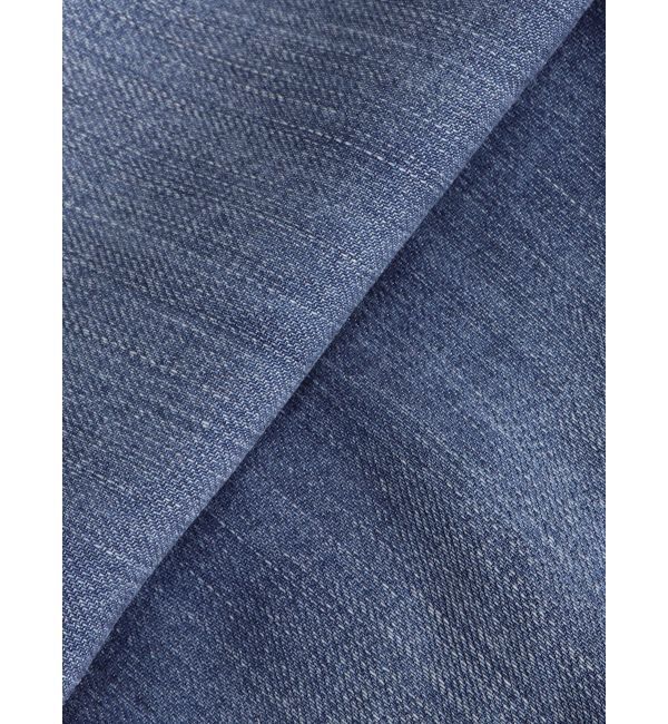 GYDA「リヨセルダメージショートデニムGジャン」|ブルゾン・スタジャン|