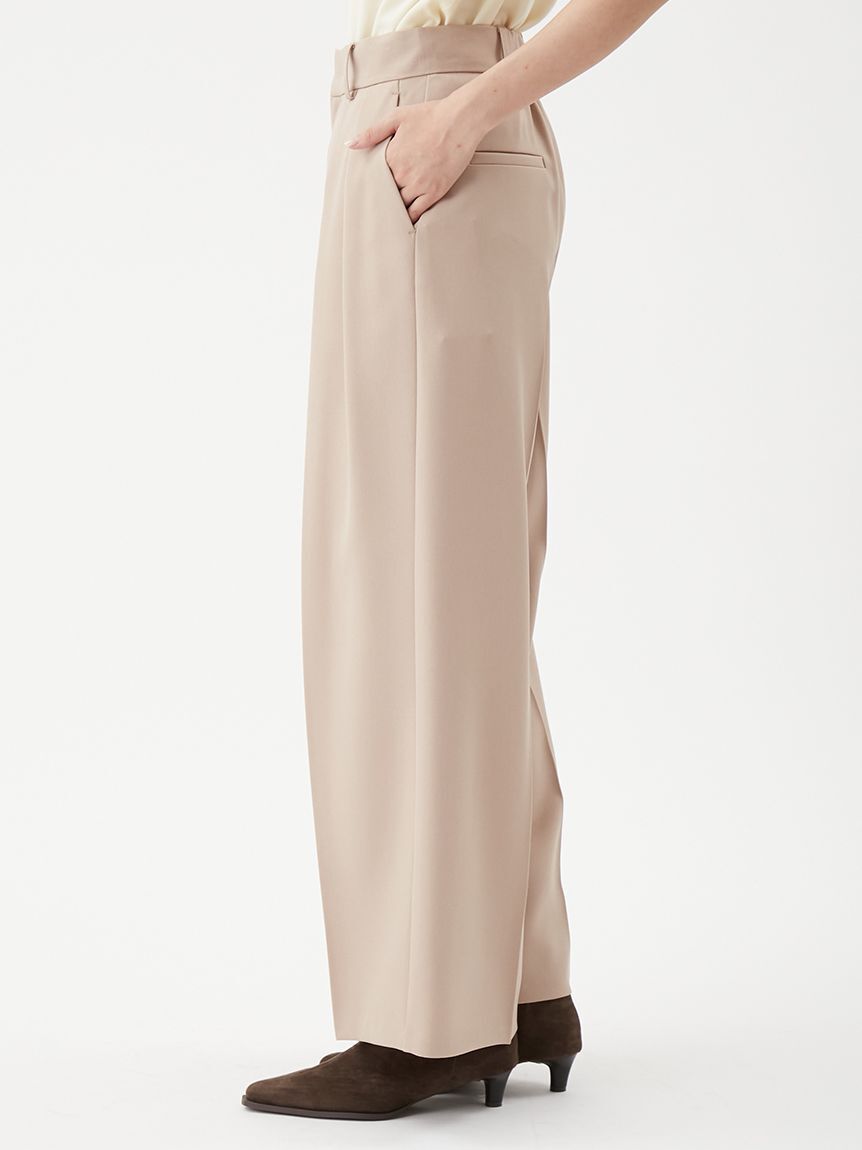 Mila Owen「美形ワイドパンツ」|チノ|