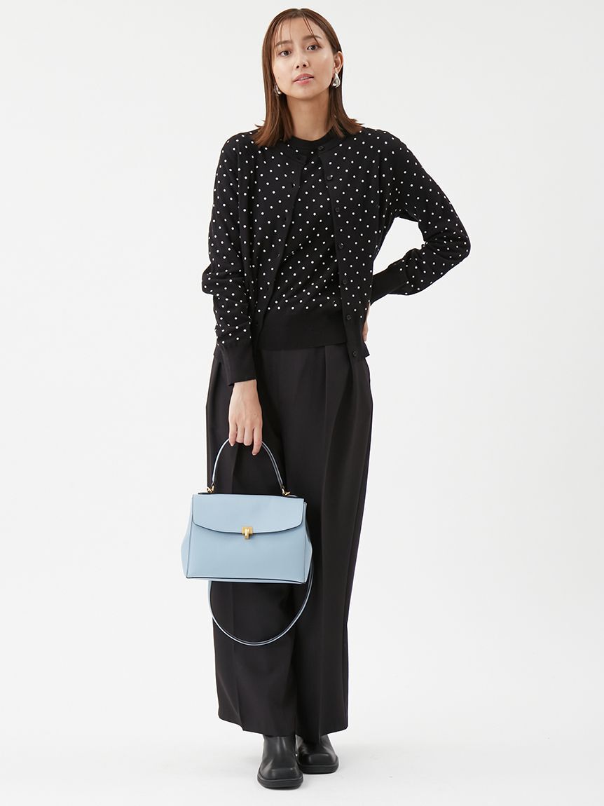 Mila Owen「美形ワイドパンツ」|チノ|