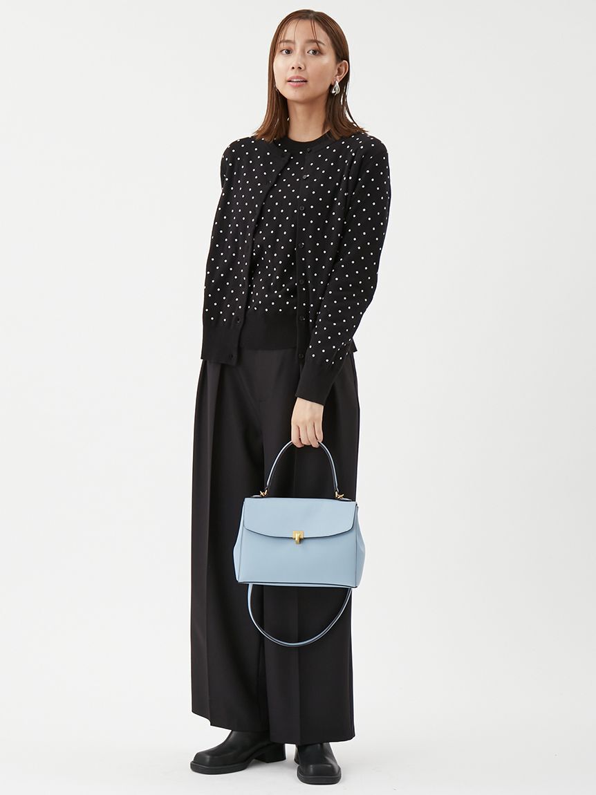 Mila Owen「美形ワイドパンツ」|チノ|