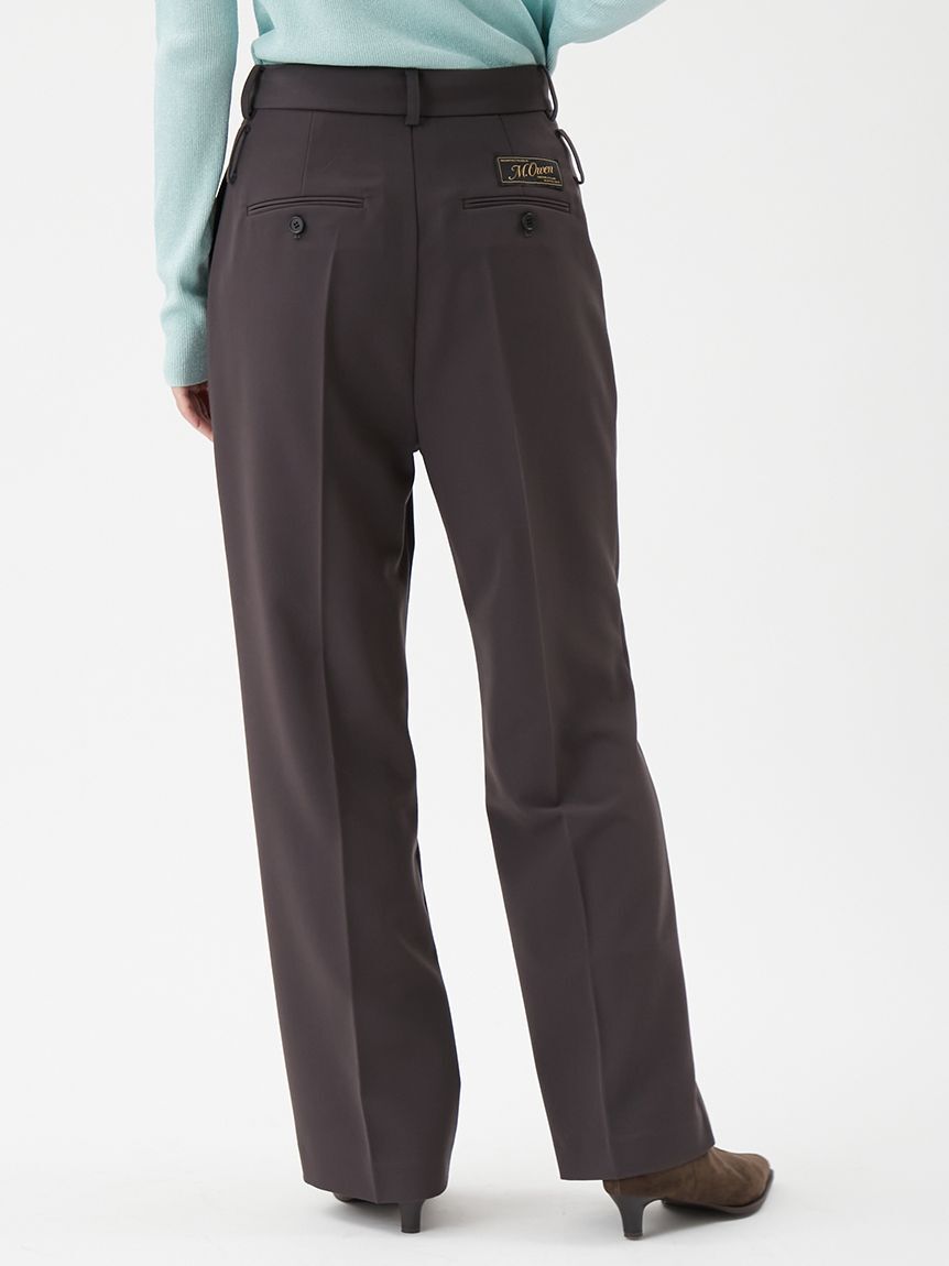 Mila Owen「【セットアップ対応】ワンタックストレートスーツパンツ」|チノ|