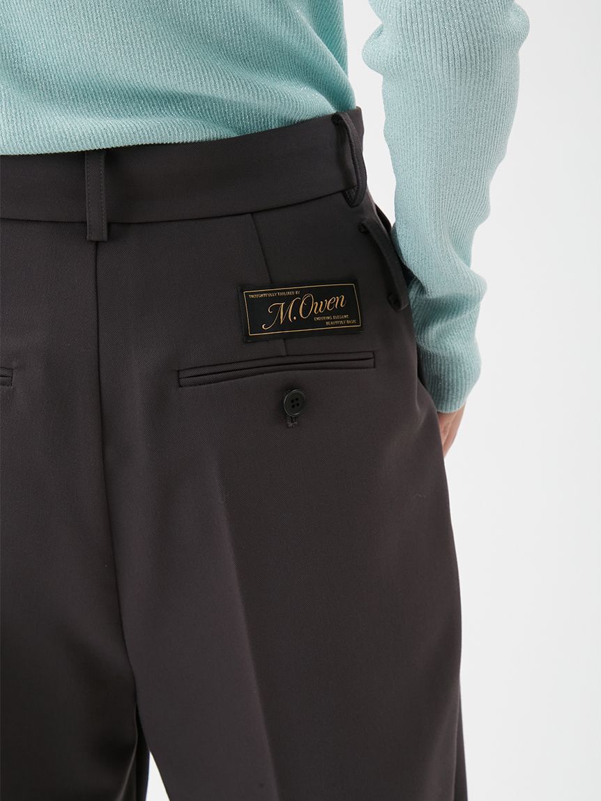 Mila Owen「【セットアップ対応】ワンタックストレートスーツパンツ」|チノ|