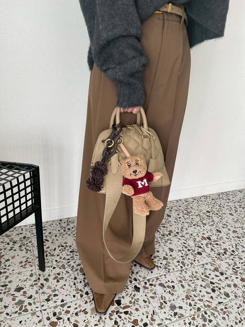 Mila Owen「MILAOぬいぐるみチャーム」|キーケース|