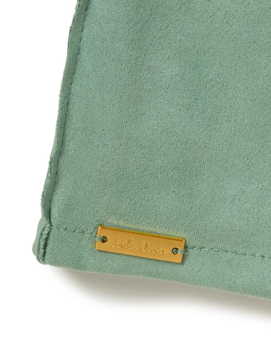 Mila Owen「フェイクスエードステッチロンググローブ」|手袋|