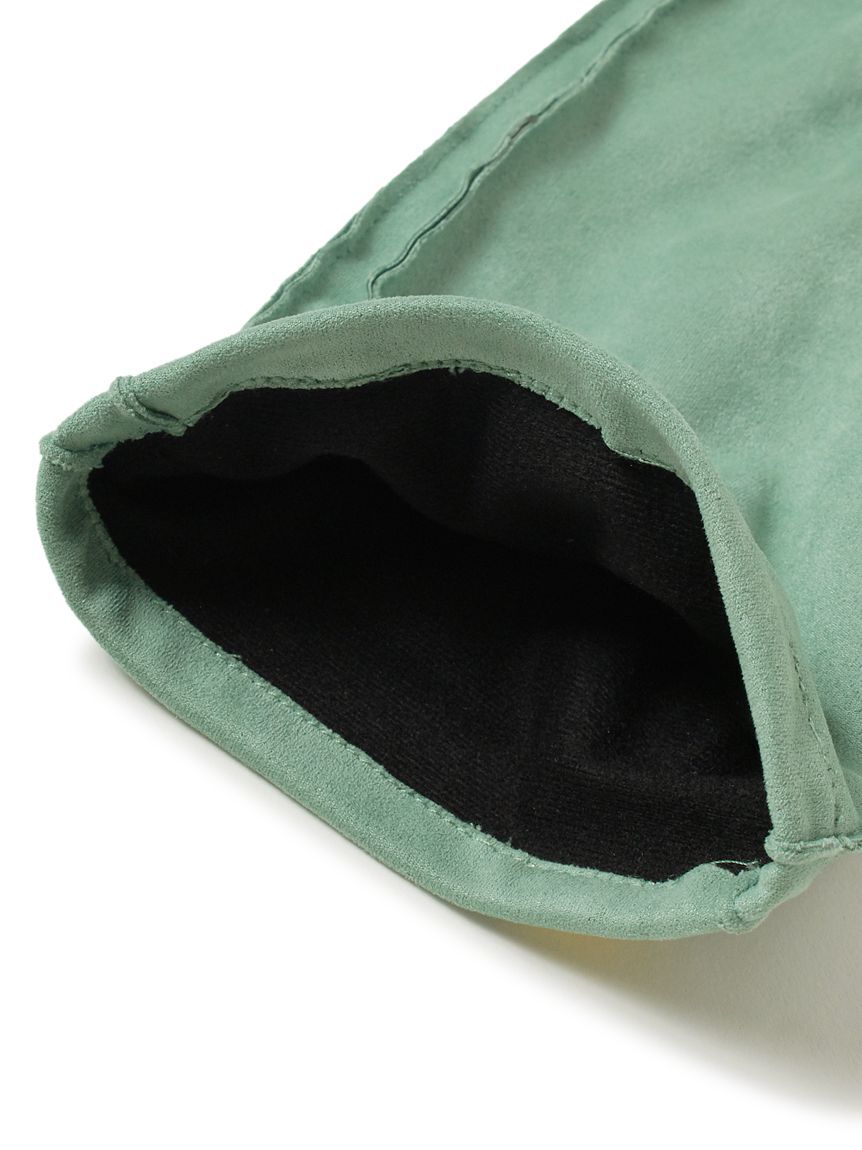 Mila Owen「フェイクスエードステッチロンググローブ」|手袋|