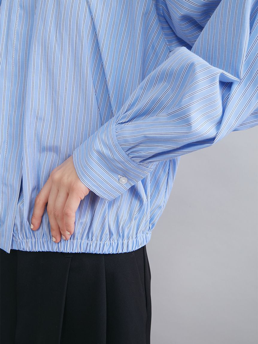 Mila Owen「クロップドギャザーバルーンシャツ」|シャツ・ブラウス|