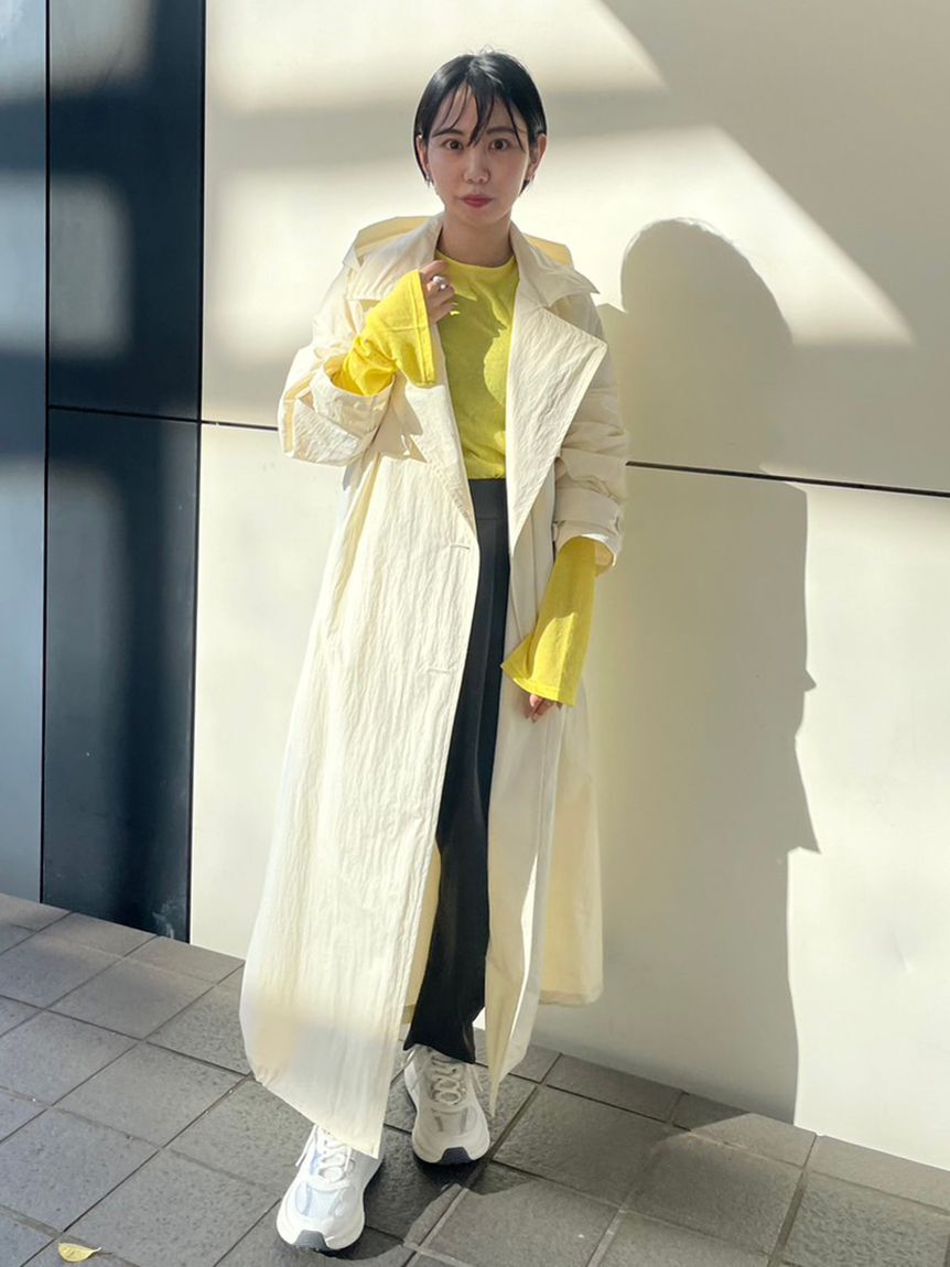 emmi atelier「【emmi atelier】金子綾 コラボコクーンパンツ」|チノ|