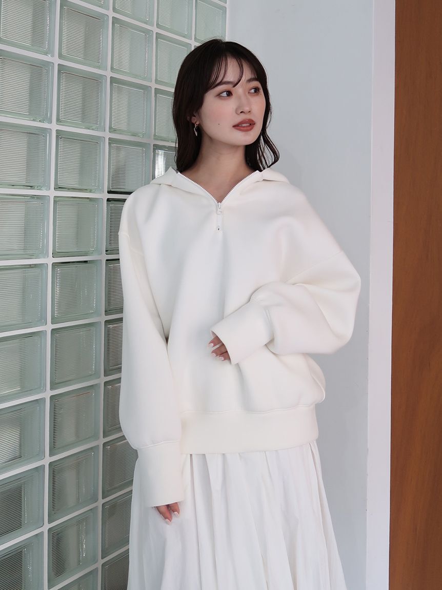 emmi atelier「ダンボールフーディ&times;スカートセット」|ワンピース|