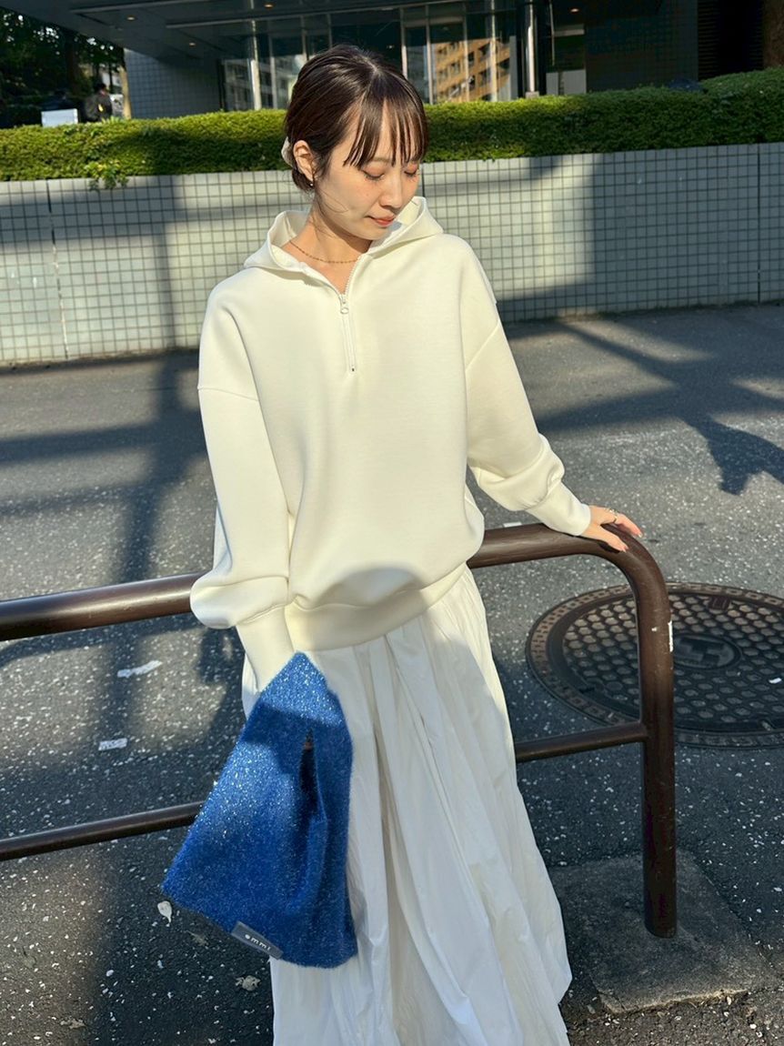 emmi atelier「ダンボールフーディ&times;スカートセット」|ワンピース|