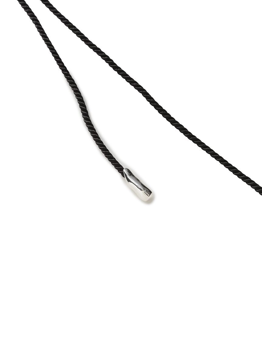 emmi atelier「サテンコードネックレス」|ネックレス|