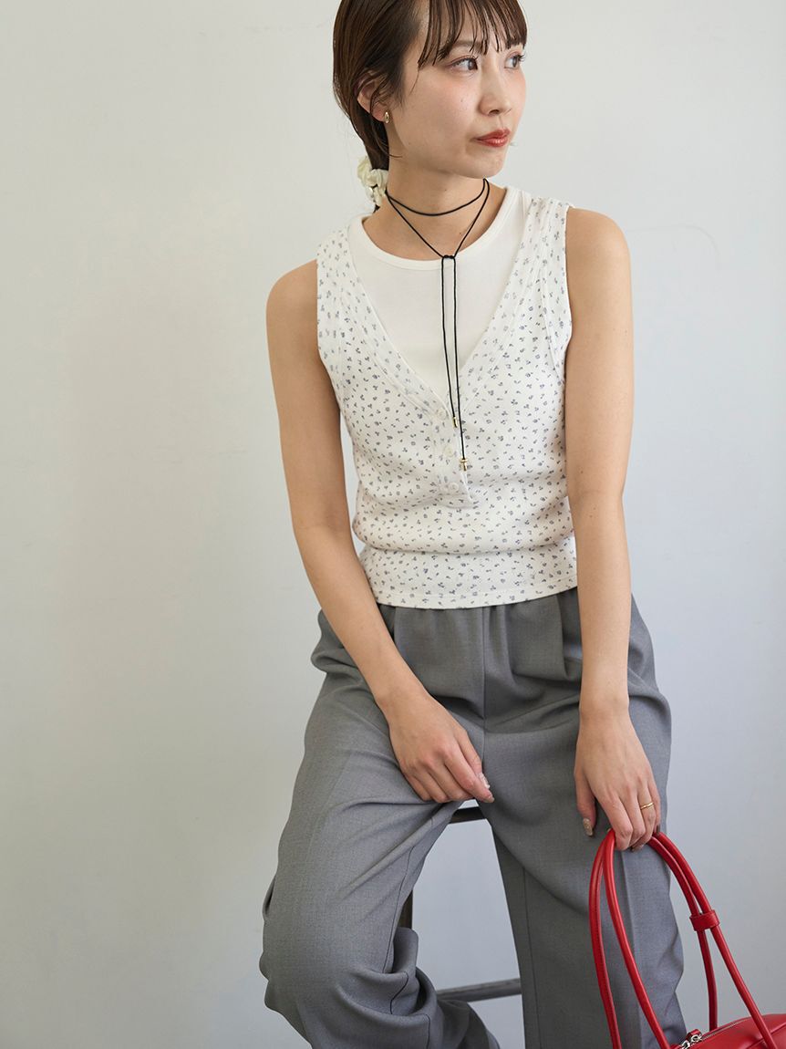 emmi atelier「サテンコードネックレス」|ネックレス|