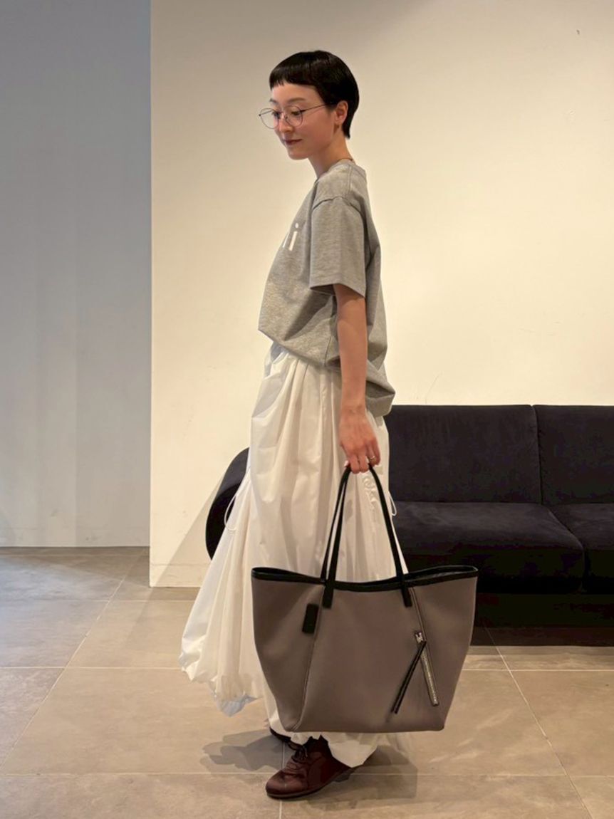 emmi atelier「ドロストバルーンスカート/撥水」|スカート|