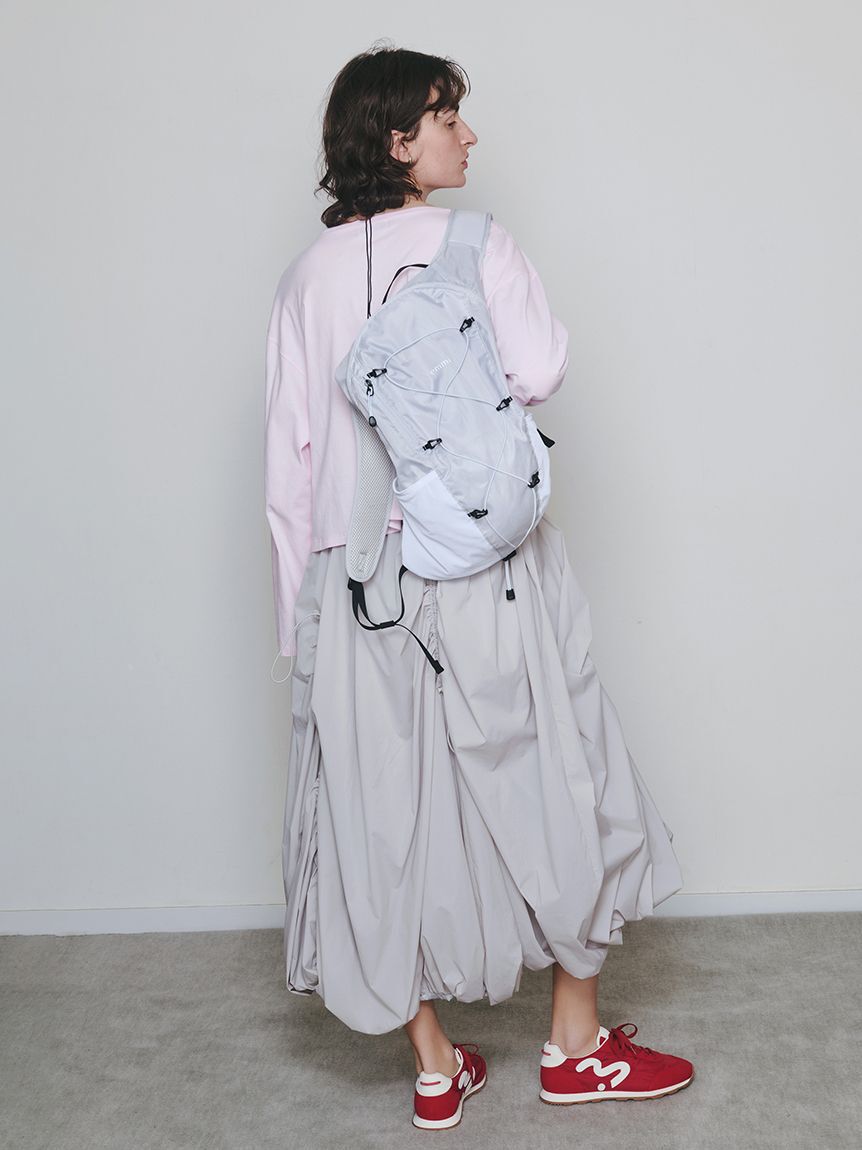 emmi atelier「ドロストバルーンスカート/撥水」|スカート|