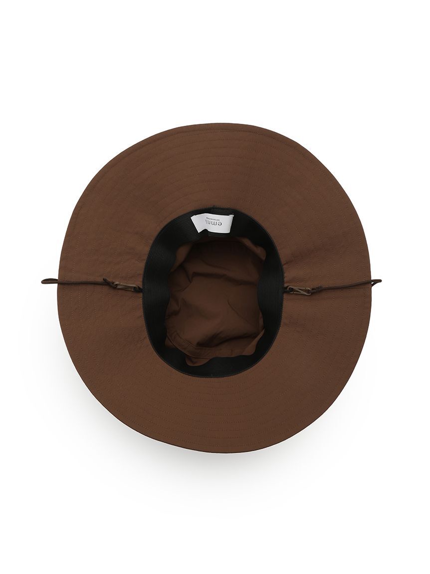 emmi atelier「サンガードアウトドアハット/撥水/UVカット」|ハット|