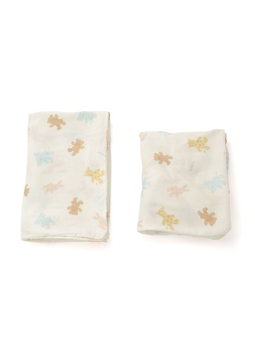 gelato pique Sleep「【Sleep】【BABY】ぬいぐるみ柄 お布団6点セット」|その他|