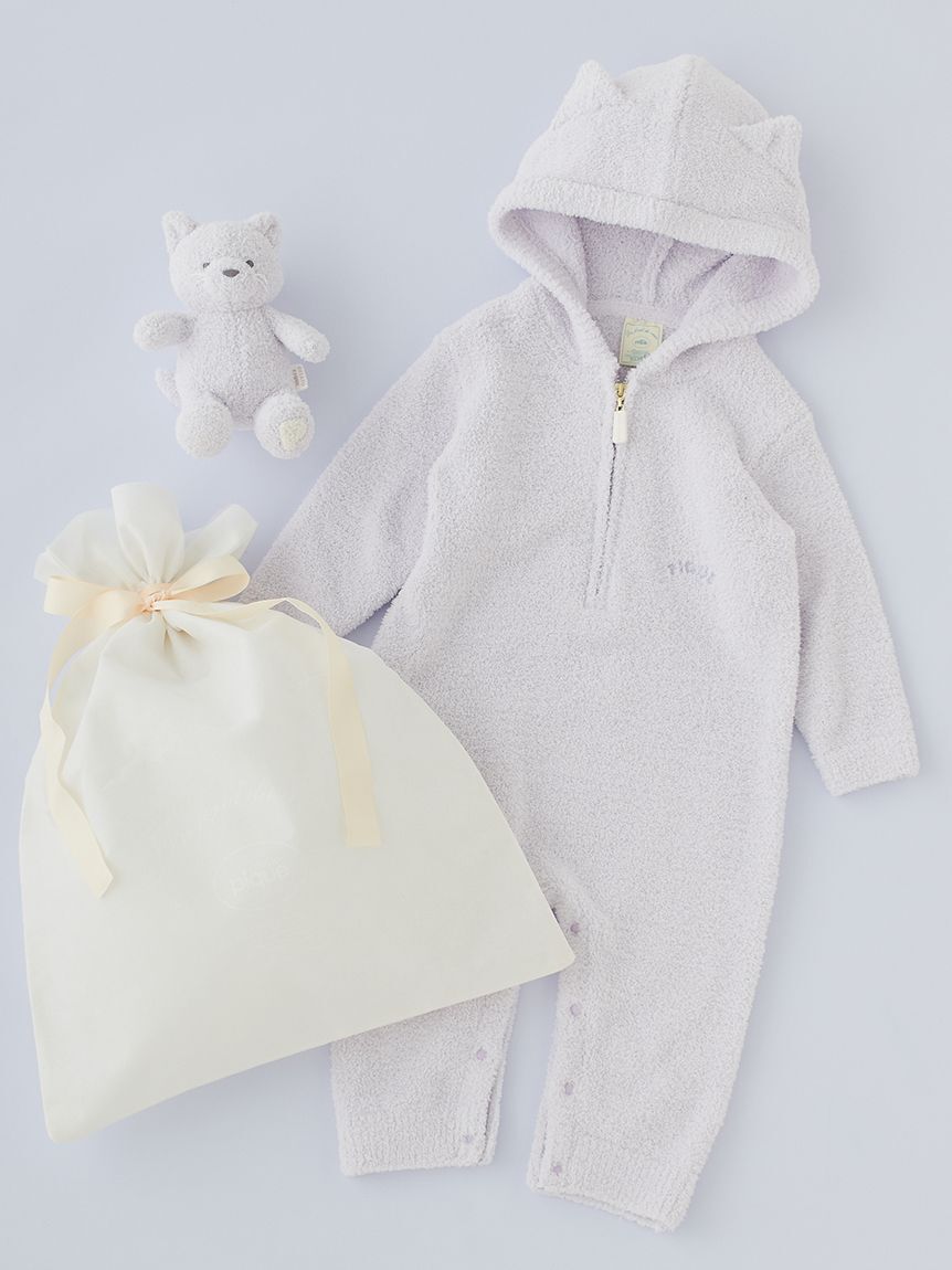 GELATO PIQUE KIDS & BABY「【ラッピング済み】【BABY】パウダーアニマルロンパース＆ぬいぐるみSET」|その他ベビー用品|LAV