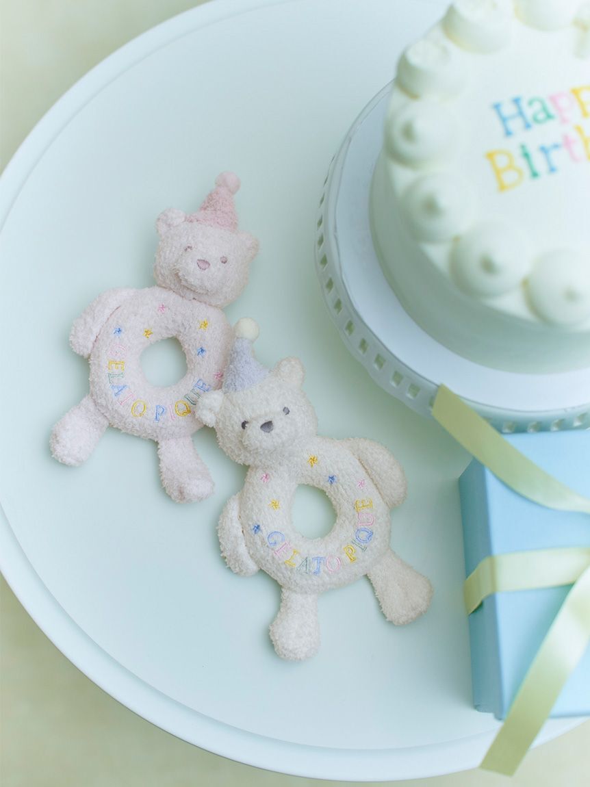 GELATO PIQUE KIDS & BABY「【BABY】エアリーモコアニバーサリーベアラトル」|その他ベビー用品|