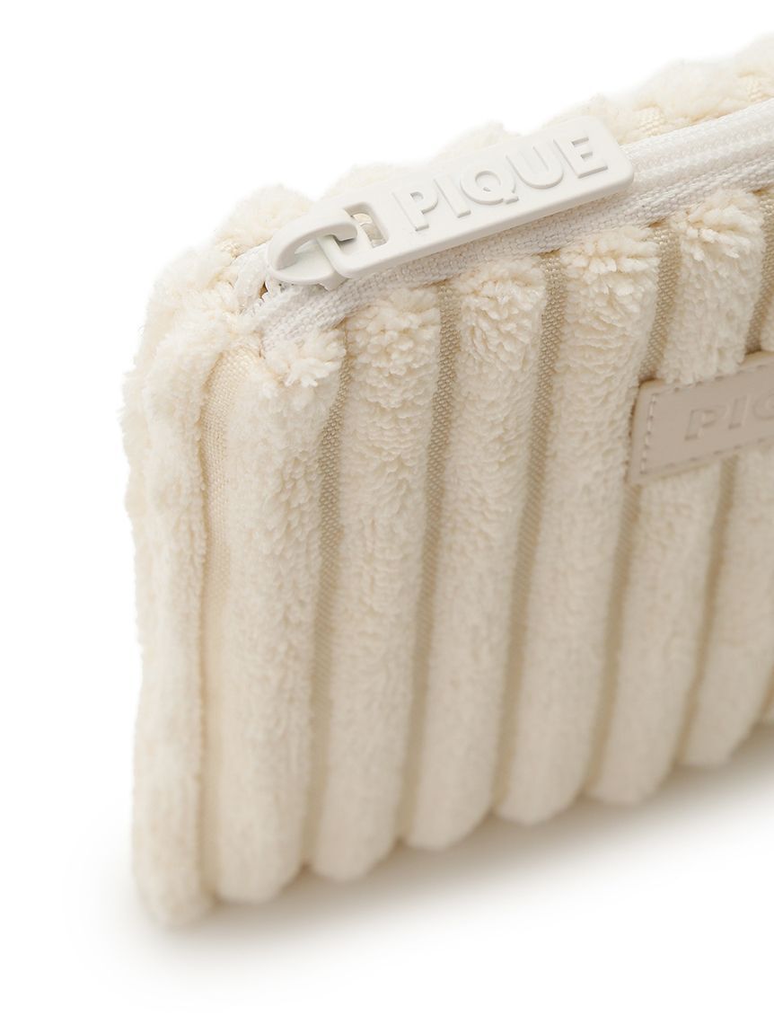 gelato pique「ワイドリブティッシュポーチ」|ポーチ|