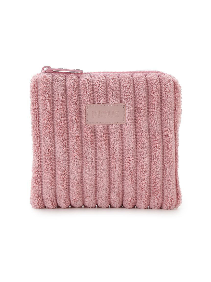 gelato pique「ワイドリブティッシュポーチ」|ポーチ|PNK