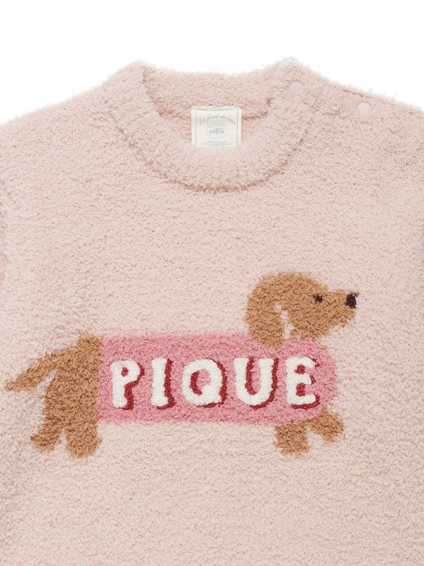 GELATO PIQUE KIDS & BABY「【BABY】ベビモコダックスフンドジャガードプルオーバー」|その他ベビーウェア|