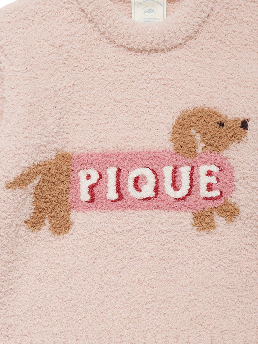 GELATO PIQUE KIDS & BABY「【BABY】ベビモコダックスフンドジャガードプルオーバー」|その他ベビーウェア|