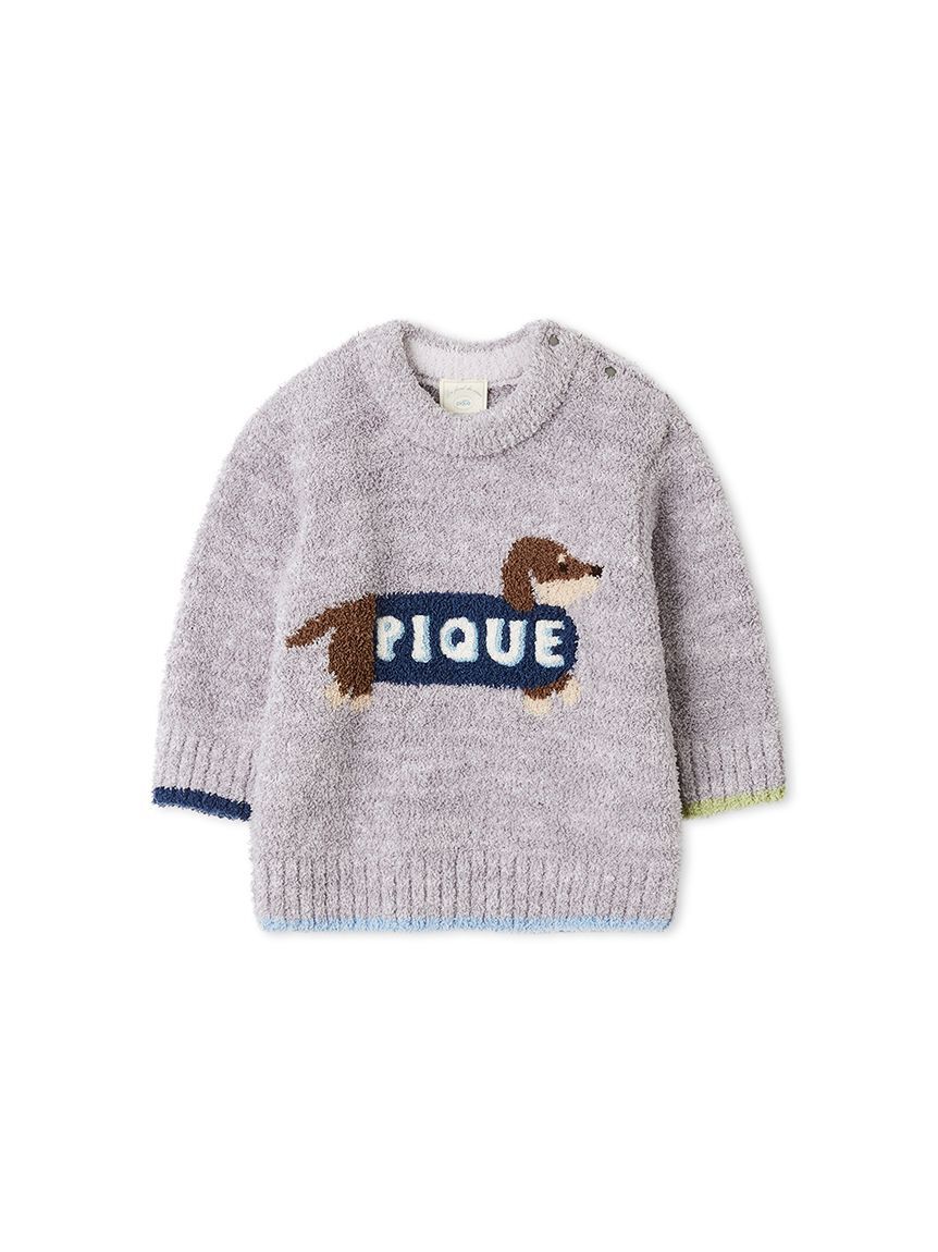GELATO PIQUE KIDS & BABY「【BABY】ベビモコダックスフンドジャガードプルオーバー」|その他ベビーウェア|
