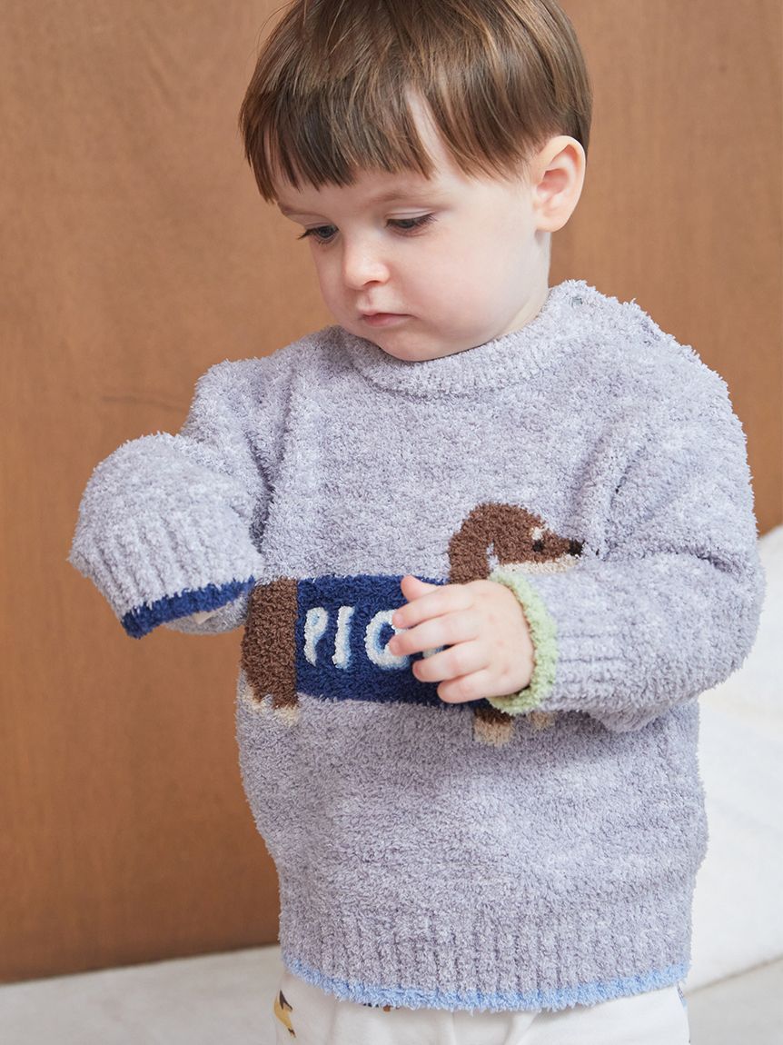 GELATO PIQUE KIDS & BABY「【BABY】ベビモコダックスフンドジャガードプルオーバー」|その他ベビーウェア|