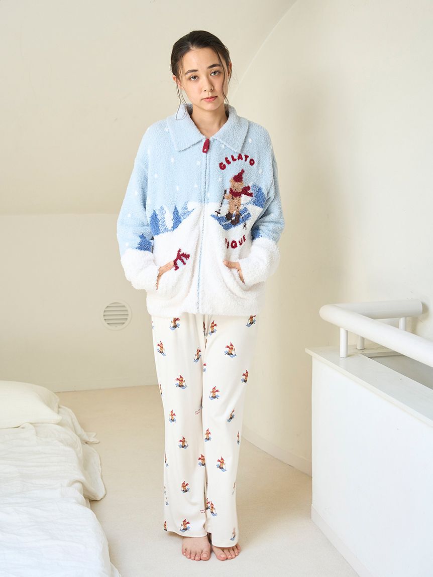 HOLIDAY】スキーベアジャガードカーディガン（gelato pique）｜ルミネ