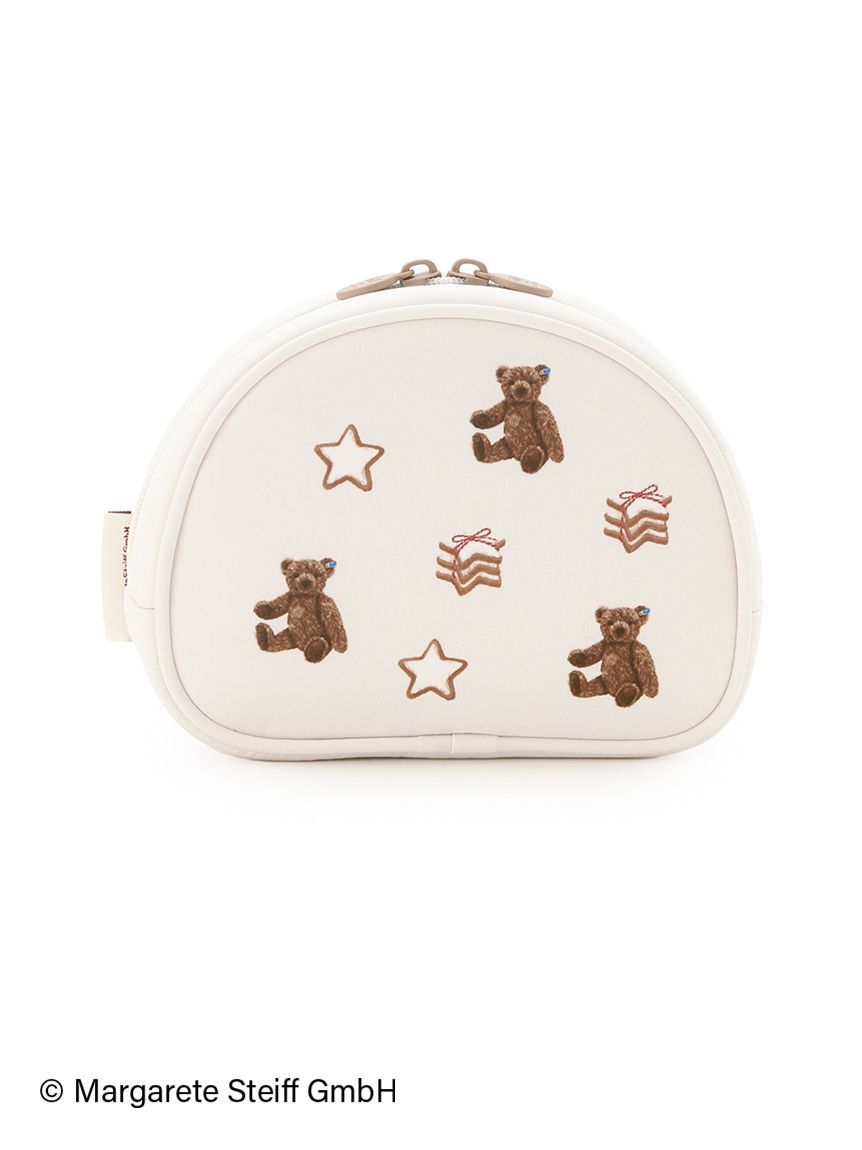 gelato pique「【Steiff】総柄ポーチ」|ポーチ|