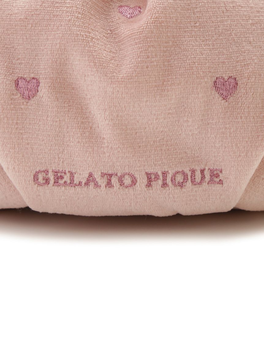 gelato pique「ベロアポーチ」|ポーチ|