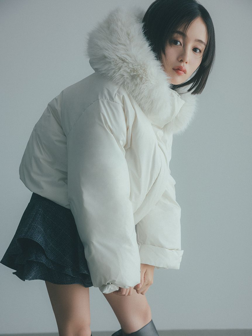WEB限定カラーあり】西川フードファーショートダウン（SNIDEL