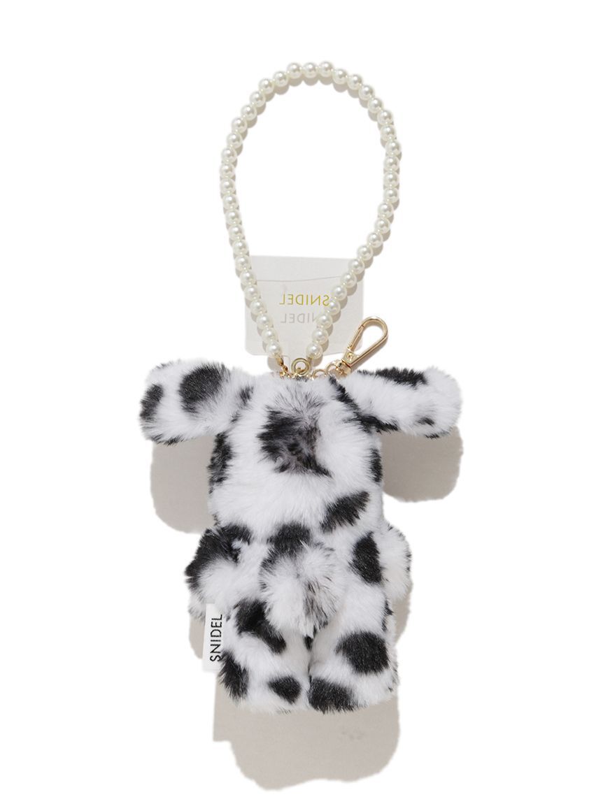 SNIDEL「モッフィーハグフレンドチャーム」|キーケース|