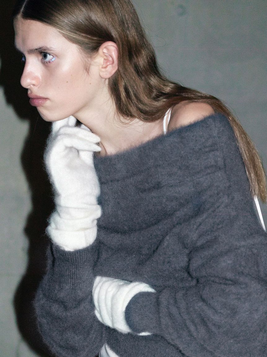 SNIDEL「【HIGH QUALITY】ウールグローブ」|手袋|