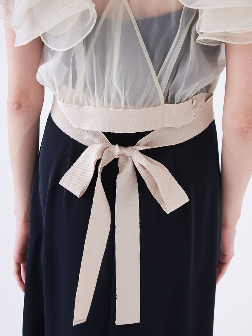 SNIDEL「ボレロセットキャミワンピース」|ドレス|