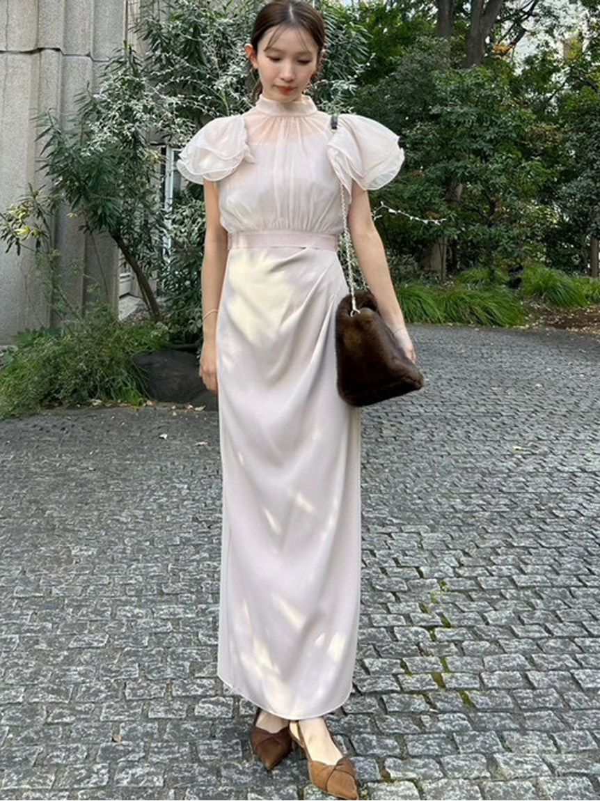 SNIDEL「ボレロセットキャミワンピース」|ドレス|PBEG