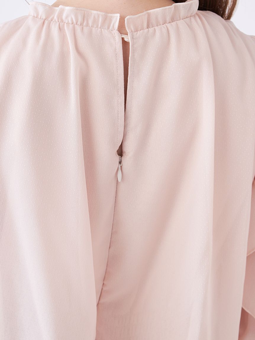 SNIDEL「ブラウスレイヤードフリルワンピース」|ワンピース|