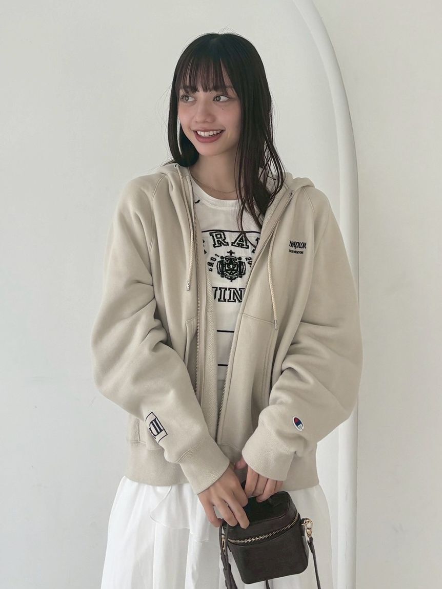 FRAY I.D「【FRAY I.D｜Champion】フルジップパーカ」|パーカー|CRM