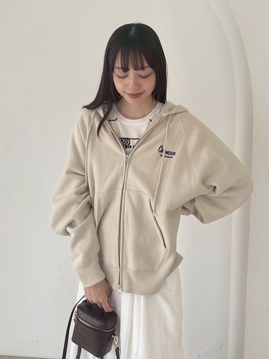 FRAY I.D「【FRAY I.D｜Champion】フルジップパーカ」|パーカー|