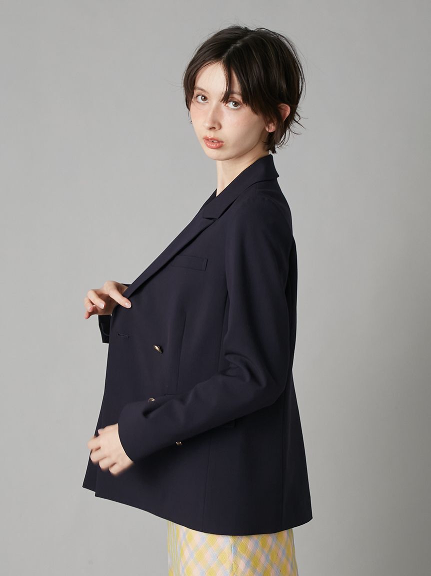 LILY BROWN「ダブルブレストジャケット」|テーラードジャケット|