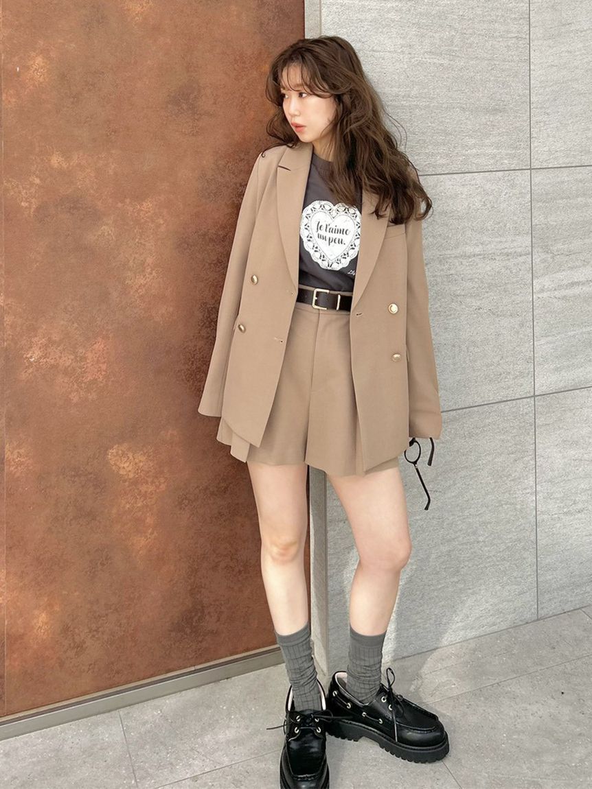 LILY BROWN「ダブルブレストジャケット」|テーラードジャケット|