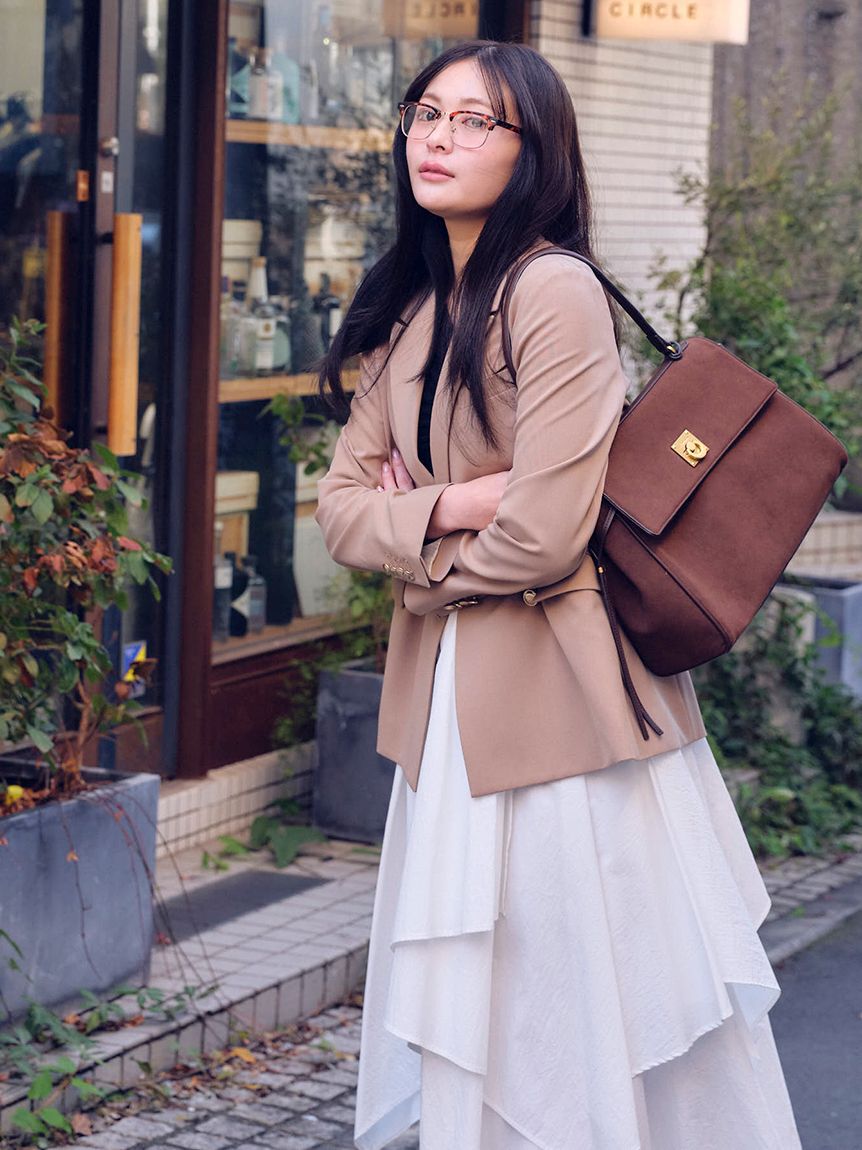 LILY BROWN「ダブルブレストジャケット」|テーラードジャケット|