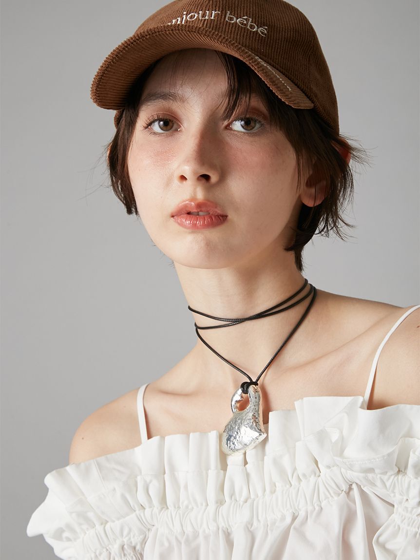 LILY BROWN「バリエーションメタルチョーカー」|ネックレス|