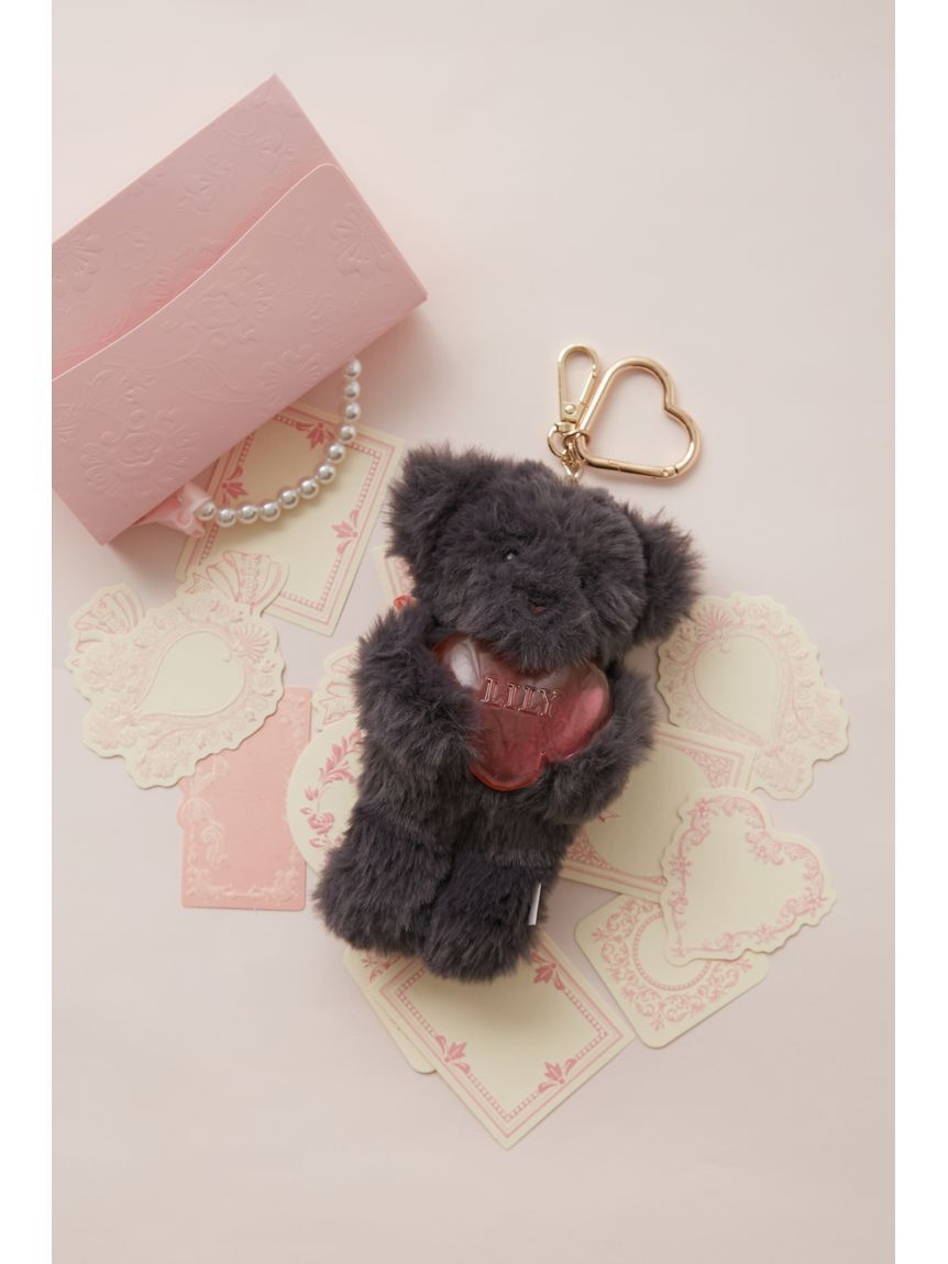 LILY BROWN「Lily Bearハグハートチャーム」|キーケース|