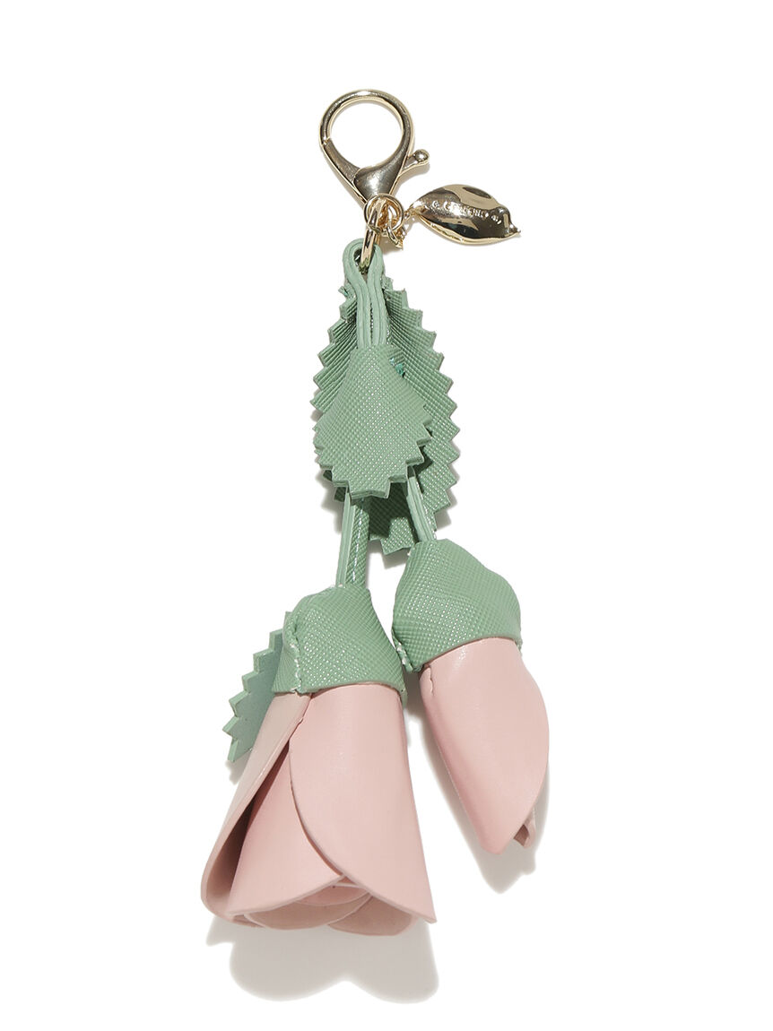 CELFORD「【CELFORD&times;P.J. REDOUTEコラボ】 Rosaチャーム」|キーケース|PNK