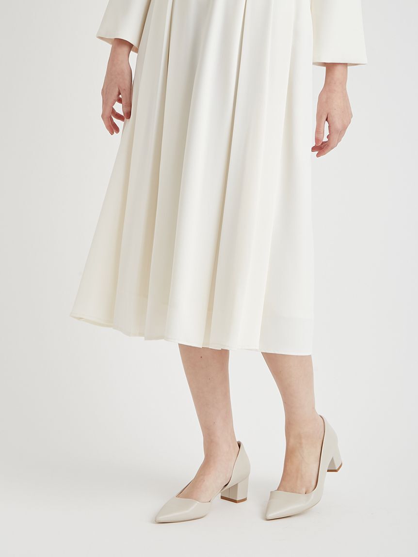 CELFORD「ピコ刺繍ボウタイワンピース」|ワンピース|