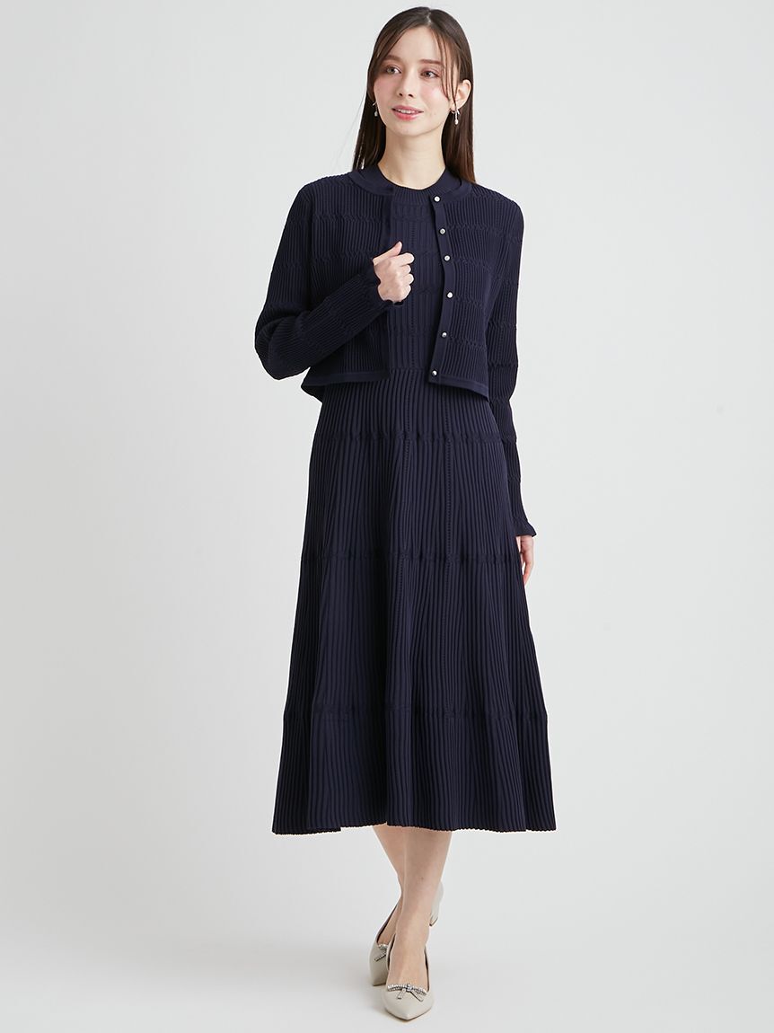 CELFORD「【洗える】ディフォメーションワンピース」|ワンピース|