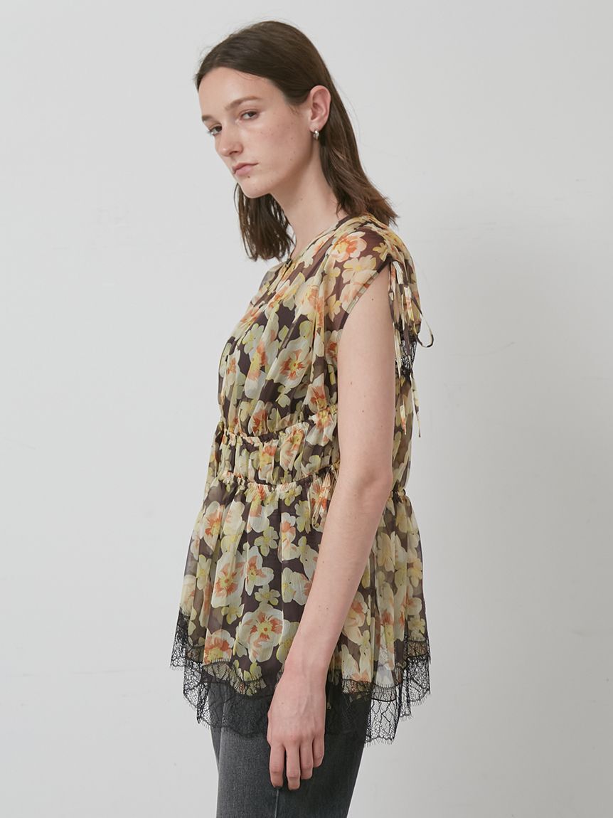 styling/「シフォンギャザーブラウス」|シャツ・ブラウス|