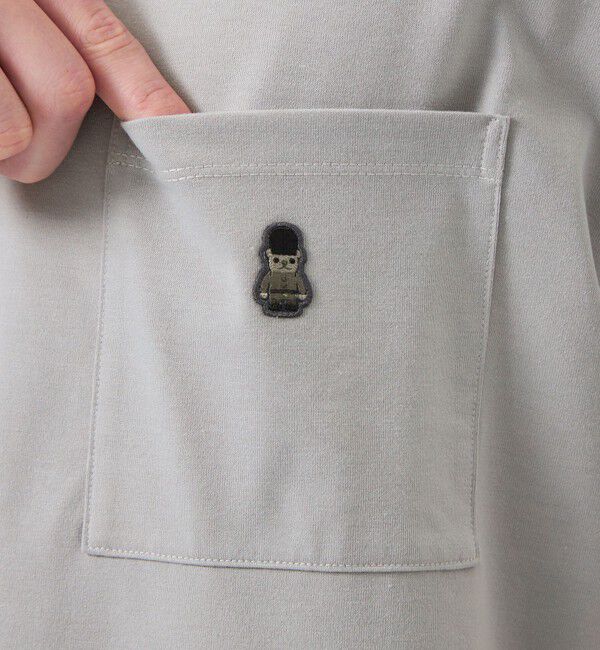 MACKINTOSH PHILOSOPHY「バッキンガムベア 度詰め天竺 スピンドルTシャツ」|Tシャツ・カットソー|