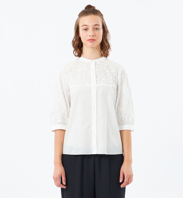MACKINTOSH PHILOSOPHY「フラワーレースブラウス」|シャツ・ブラウス|