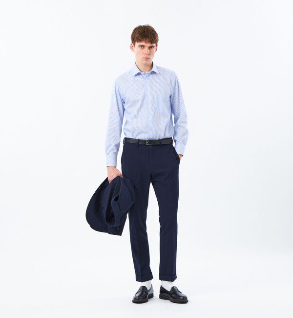 MACKINTOSH PHILOSOPHY「オックス/ストライプ/チェック/セミワイドシャツ」|シャツ・ブラウス|